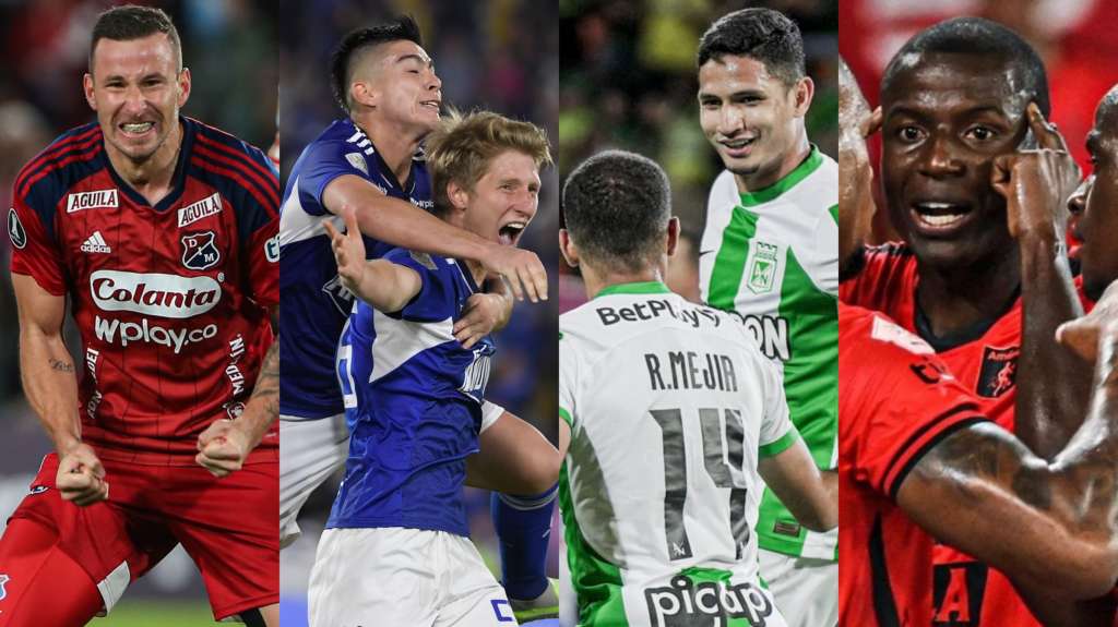 Medellín, Millonarios, Nacional y América serán los equipos del cuadrangular B de la Liga BetPlay 2023