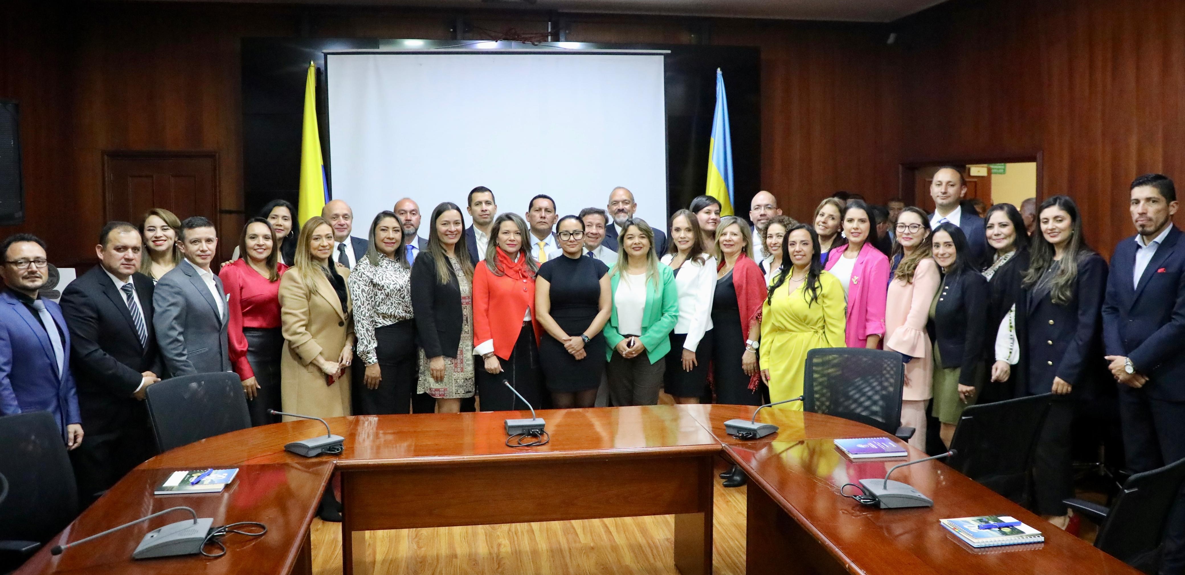 Los 34 nuevos gerentes de los hospitales públicos de Cundinamarca.