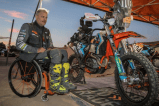 Abandona el Dakar su primer piloto parapléjico de motos