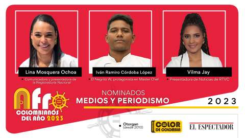 Últimos 18 nominados en Afrocolombianos del Año 2023