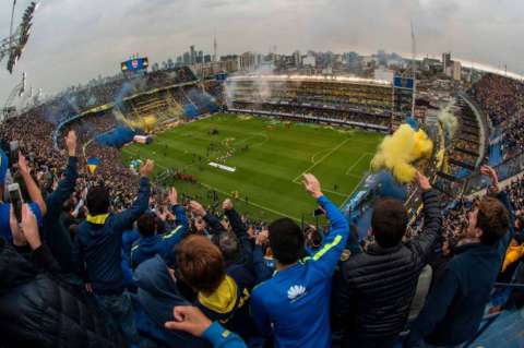 La Bombonera, estadio de infarto