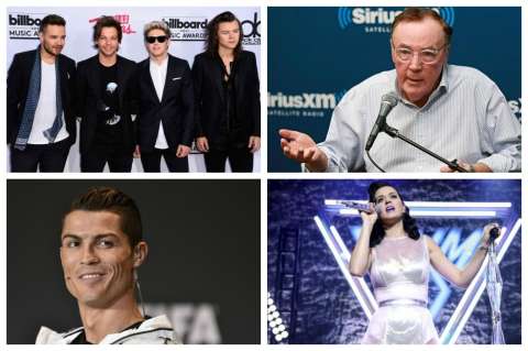 Las 10 celebridades mejor pagadas de 2015, según Forbes