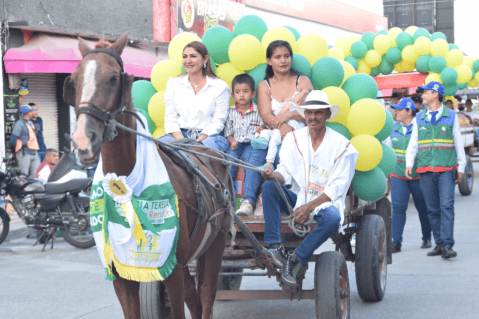 Celebran la jubilación de 19 caballos en Zarzal, Valle del Cauca