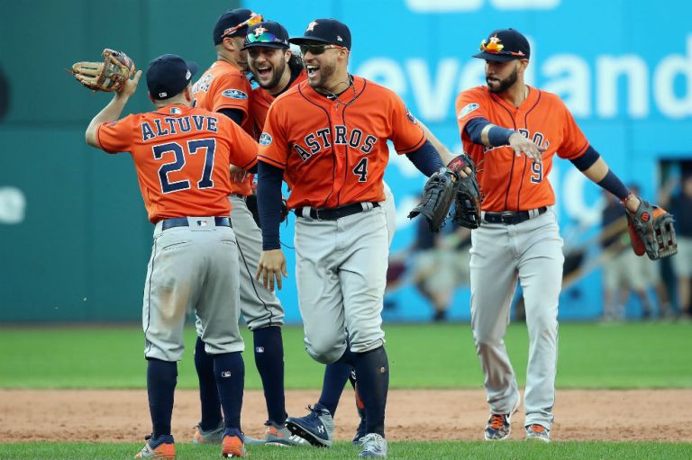 Los Astros vencieron a los Indios y están en la final de la Liga Americana
