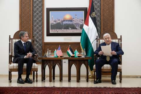 Blinken expresa su pesar en Cisjordania por palestinos “inocentes” muertos