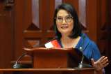 Keiko Fujimori juró como presidenta de Perú: “El reloj ha comenzado a correr”
