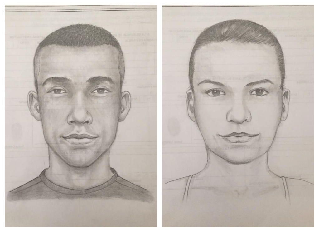 Últimos retratos hablados revelados por la Policía por atentado en Cúcuta.