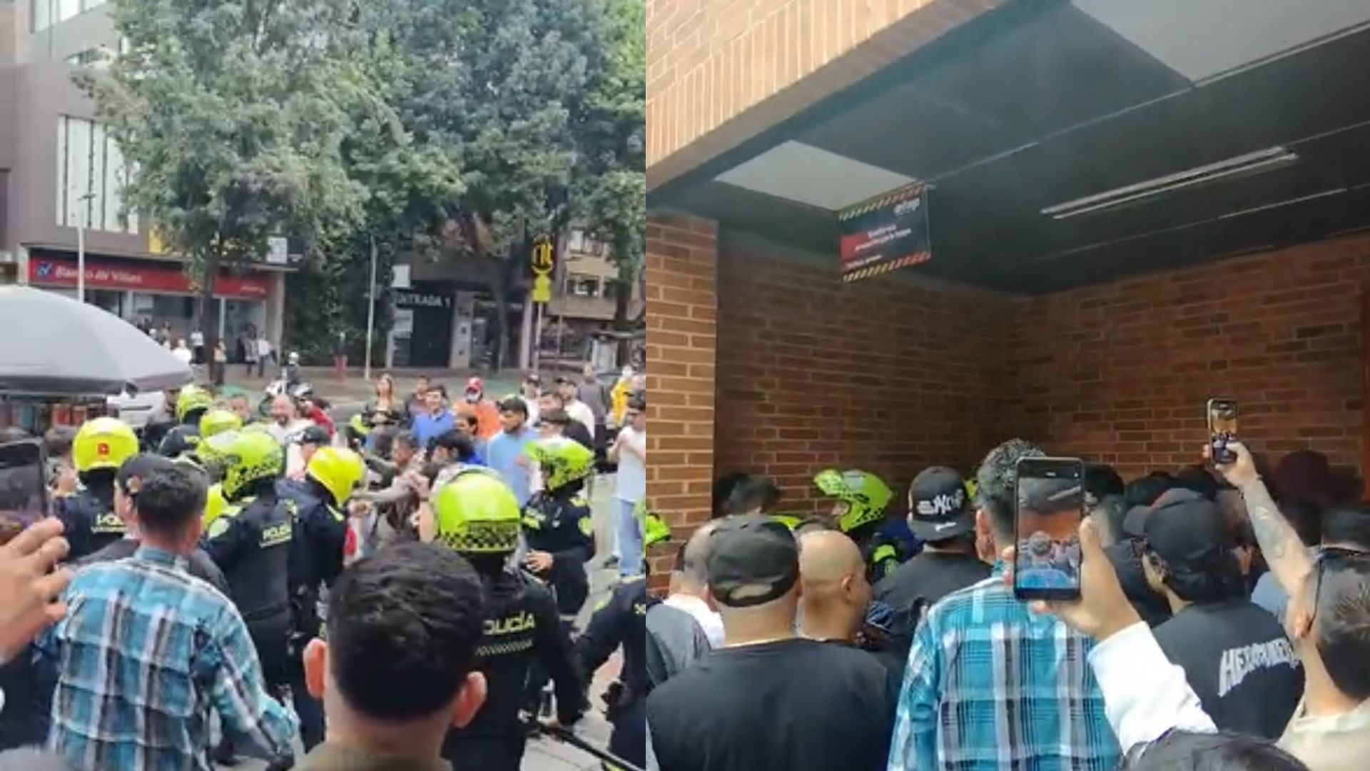 Los hechos ocurrieron a la 1:00 p.m. de este jueves.