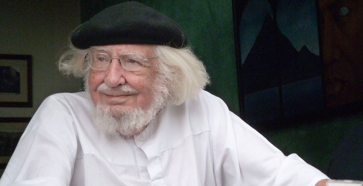 Ernesto Cardenal, quien cumplió la semana pasada 95 años y se encentra en perfecto estado de salud, según sus allegados.  / Cortesía