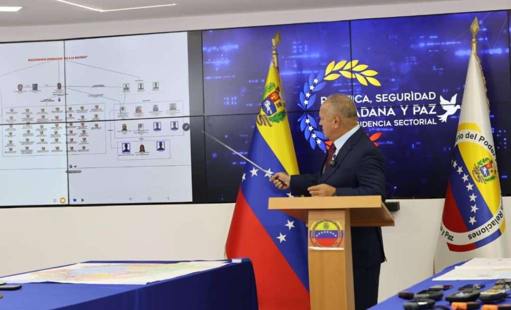 El pasado 4 de abril el ministro venezolano Diosdado Cabello dio detalles oficiales de la Operación Relámpago y de la destitución de los alcalde.