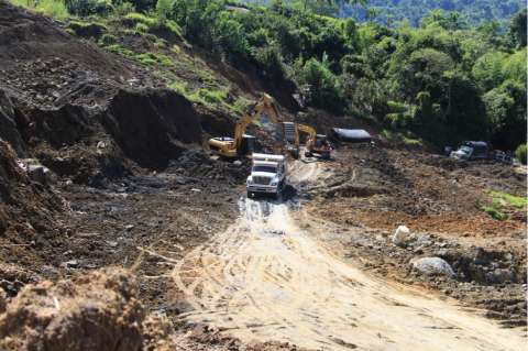 Habrá paso provisional por la vía La Bonita, en el suroeste de Antioquia