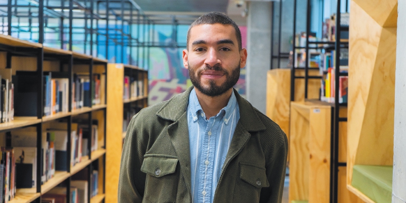 Luis Raguá fue programador del Programa Internacional de Cine en el Lichter Filmfest Frankfurt International, Alemania. / Alexis Lozano - Cinemateca de Bogotá