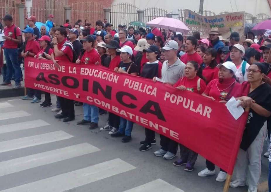 Profesores de Asoinca amenazan con “tomarse Bogotá” si el Gobierno no los escucha.