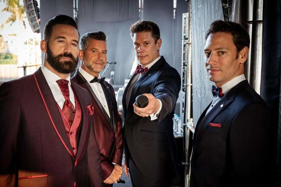 El cuarteto de ópera masculino se presenta este domingo 21 de septiembre en el Movistar Arena de Bogotá.