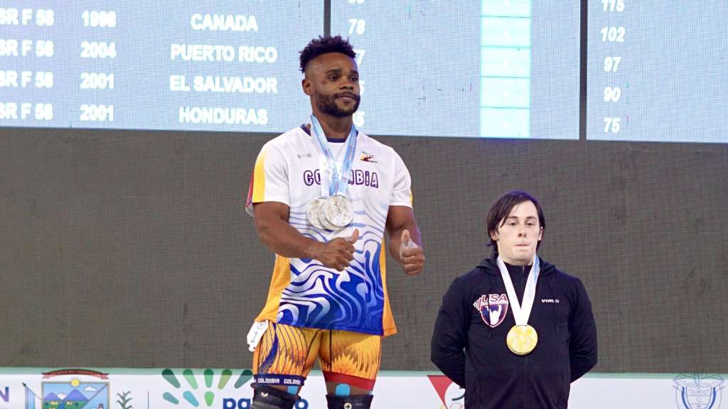 Francisco Mosquera, subcampeón en Cali.