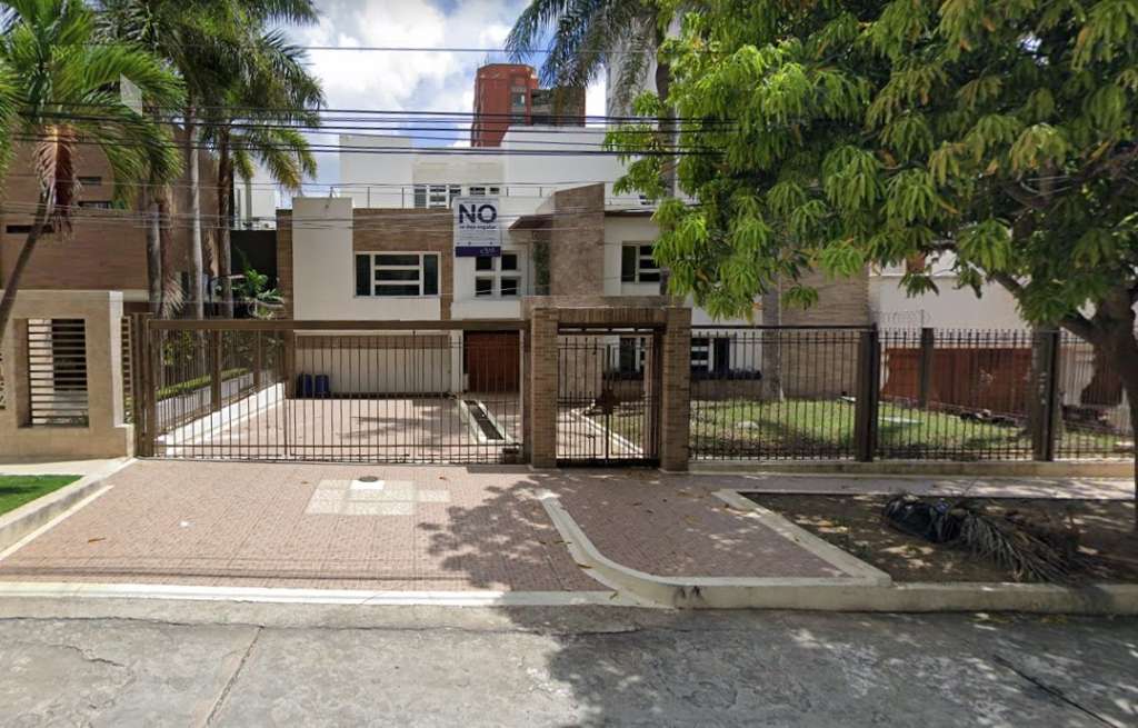 Esta es la casa registrada como residencia de Héctor Julio Alfonso López.