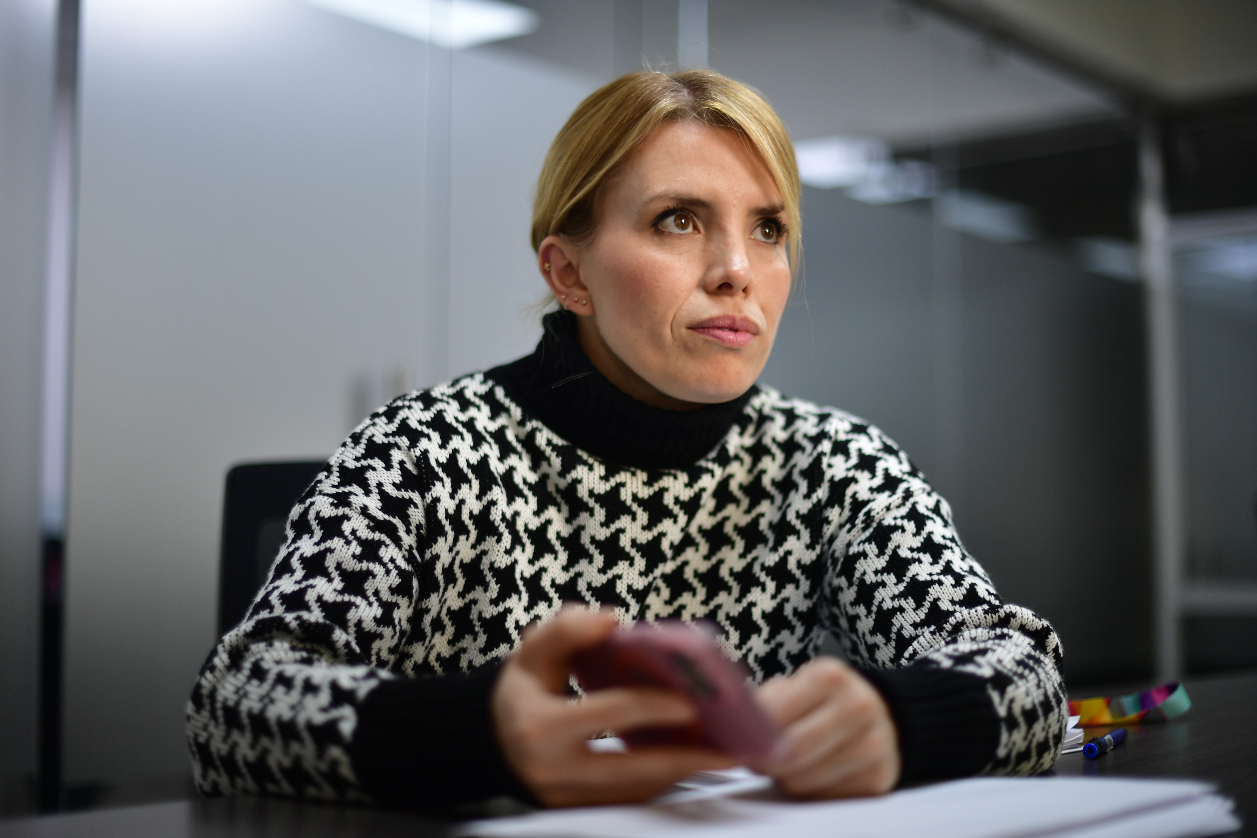 Coordinadora del Grupo de Trabajo Nacional de Violencia de Género, Marta Andrea Romero.