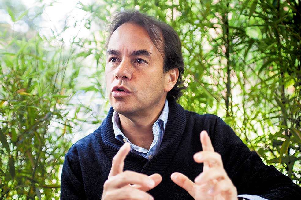 Felipe Negret, presidente de la Corporación Taurina. / Reinhard Dienes