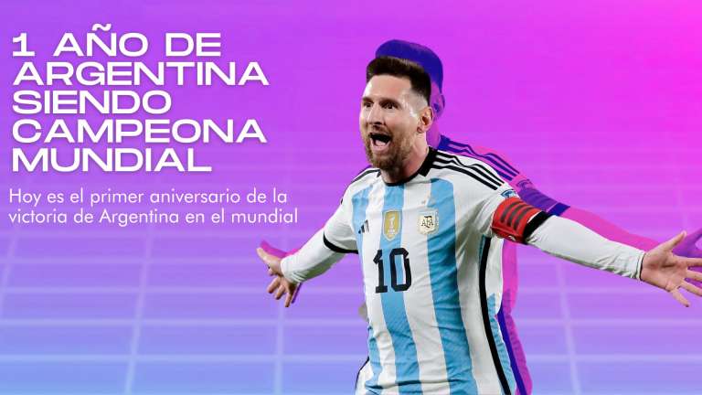 Hoy es el aniversario de la tercera estrella de la Selección de Argentina (18 de diciembre).
