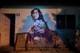 Grafitis y paz en las casas de la FARC en Agua Bonita, Caquetá