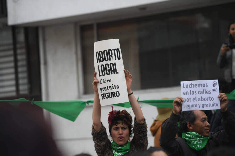 La jurisprudencia ha sido clara: las colombianas tienen el derecho a interrumpir voluntariamente sus embarazos cuando están en una
de las tres causales permitidas. / Foto: Cristian Garavito - El Espectador
