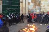Disturbios en Bogotá durante marchas por el Día Internacional de la Mujer