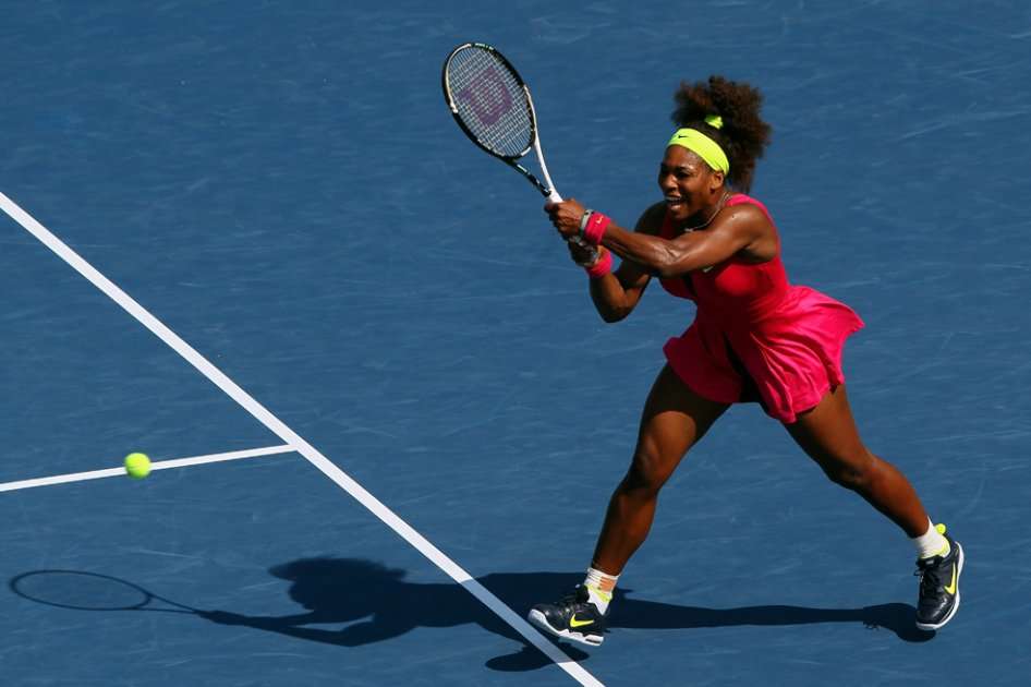 Serena Williams no tuvo problemas para vencer a Ekaterina Makarova / AFP