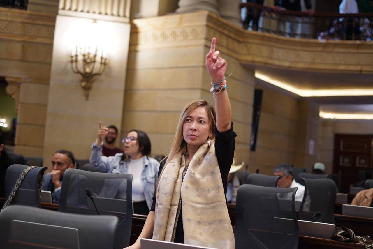 La representante verde, Katherine Miranda, fue una de las que denunció un supuesto mico en la reforma política.