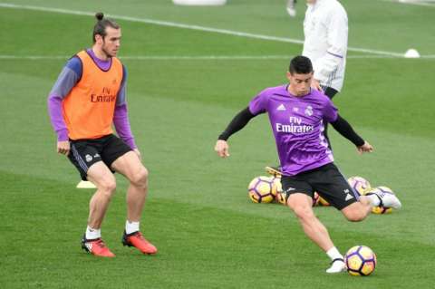 James Rodríguez, convocado por Zidane para derbi contra el Atlético
