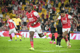 Santa Fe se llevó la victoria sobre Once Caldas y es líder de la Liga BetPlay