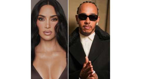 Lewis Hamilton y Kim Kardashian serían novios. Imágenes de su encuentro