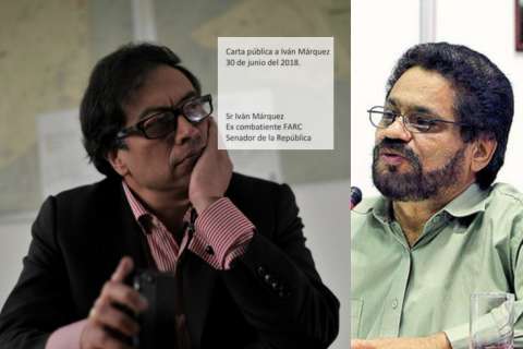La carta que le envió Petro a “Iván Márquez” pidiéndole que se posesionara en el Congreso