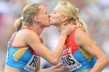 Atletas rusas protestaron contra la ‘ley antigay’ en el Mundial de Atletismo