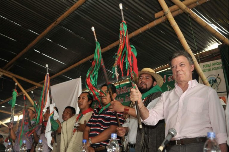 Cauca: de Uribe a Santos
