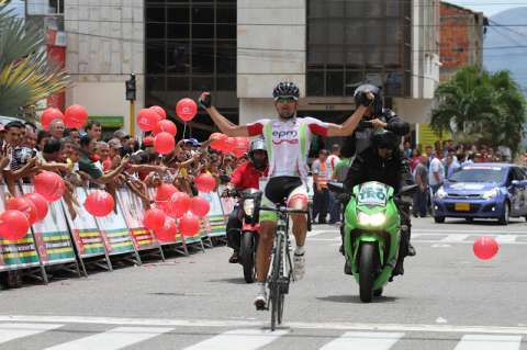 Mauricio Ortega, nuevo líder de la Vuelta a Santander