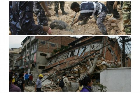 Papa pide orar por los casi 900 muertos tras devastador terremoto en Nepal
