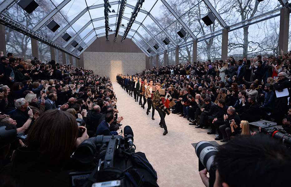 Imagen de la Semana de la Moda de Londres de 2014. Foto: AFP /Ben Stansall