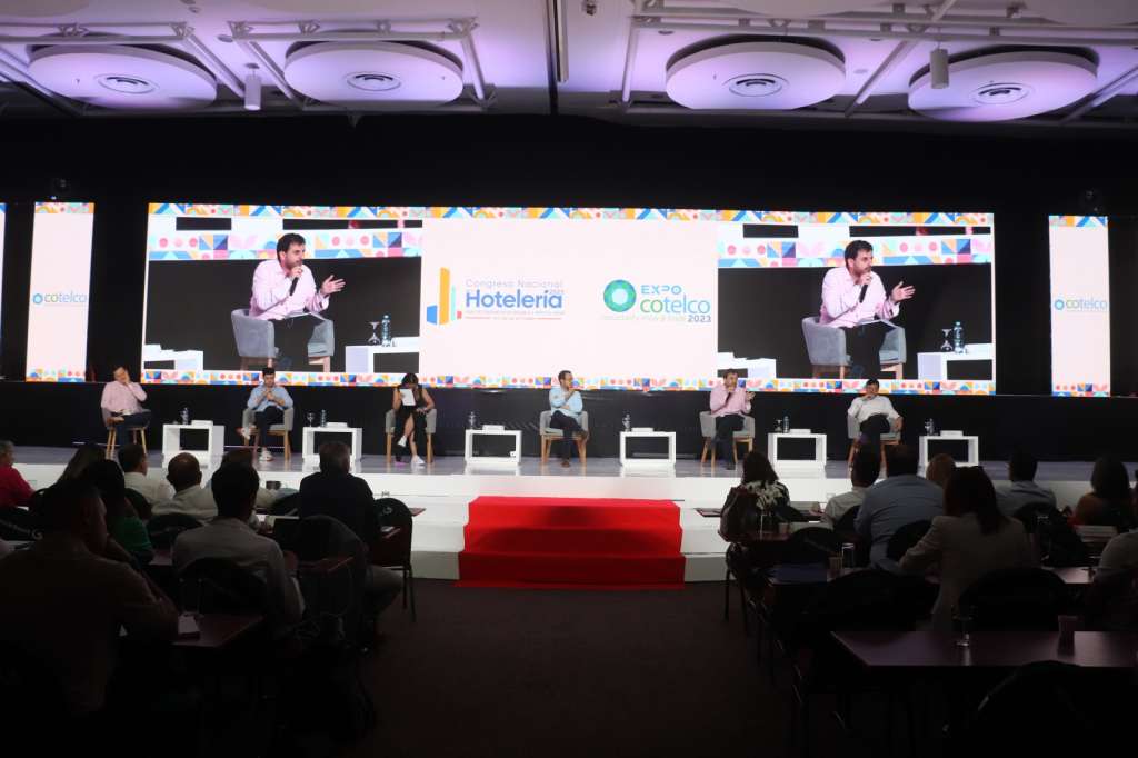 José Andrés Duarte, presidente ejecutivo de Cotelco, en el Congreso Nacional de la Hotelería.