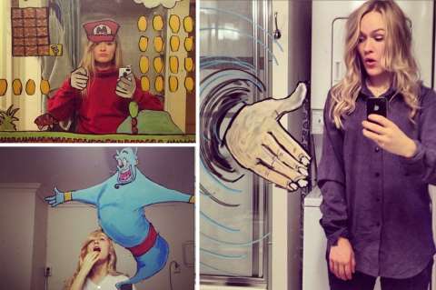 Otra forma de ver las ‘selfies’ en el espejo