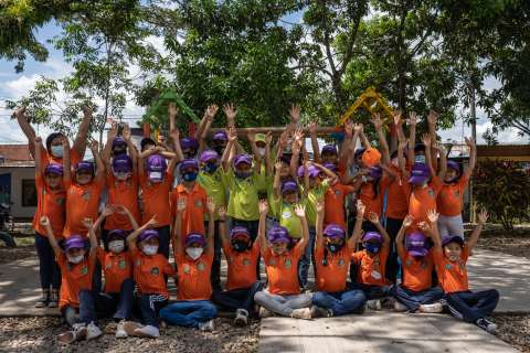 Jóvenes colombianos buscan un cambio con acciones climáticas