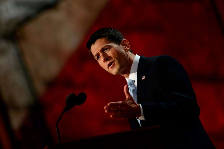 Paul Ryan, fórmula vicepresidencial del partido Republicano / AFP