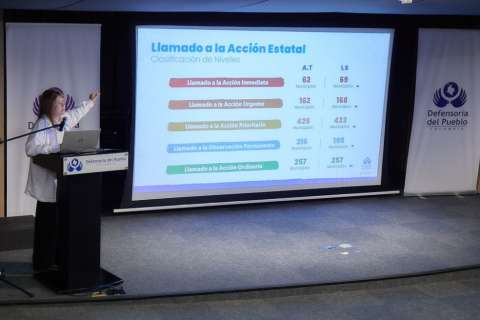 Informe de la Defensoría advierte insuficiente respuesta del Estado ante riesgos electorales