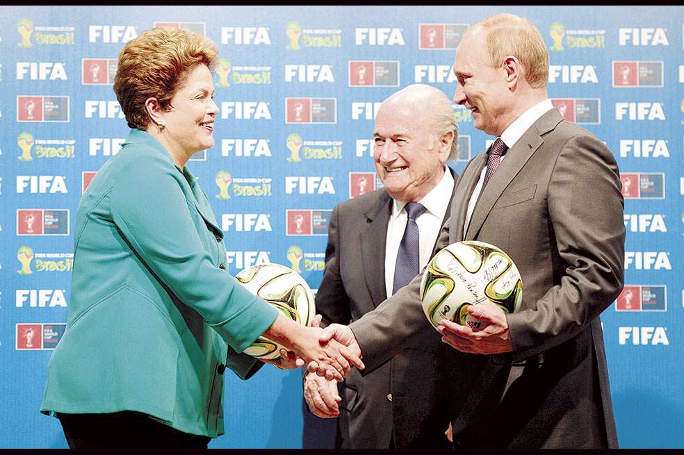 Luego del desafío de ser el país sede del Mundial de Fútbol, a la presidenta Dilma Rousseff le espera el reto de los Juegos Olímpicos. / EFE