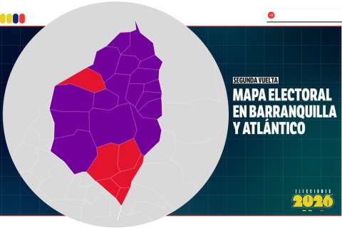 Barranquilla y Atlántico en las urnas: resultados de la segunda vuelta presidencial