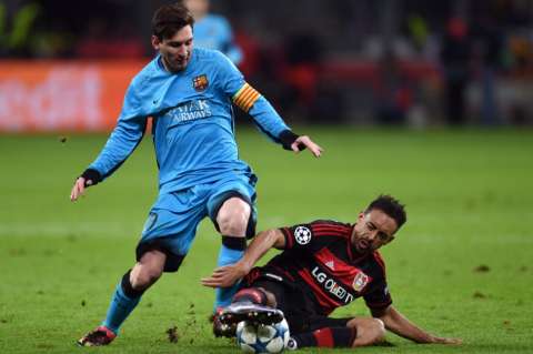 Barcelona iguala en partido de trámite con el Bayer Leverkusen