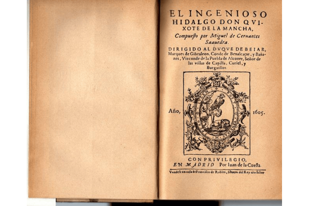Don Quijote de la Mancha
Fue escrita por el español Miguel de Cervantes Saavedra. La primera parte de este texto se denominó El ingenioso hidalgo don Quijote de la Mancha y salió a comienzos de 1605.
Ha vendido más 500 libros en todo el mundo desde su publicación y está disponible en más de 50 idiomas.