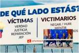 Partido Liberal responde al uribismo con vallas de respaldo a la JEP
