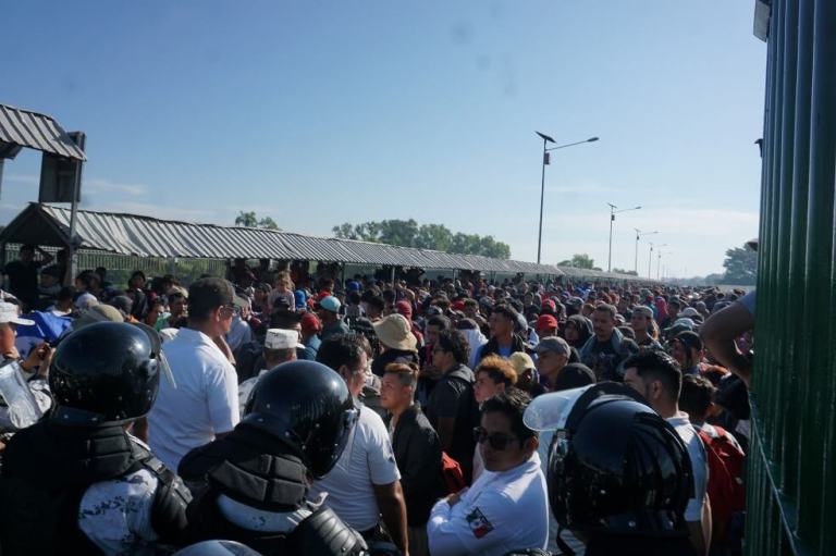 Nueva caravana de migrantes hondureños ya está en México, ¿qué hará López Obrador?