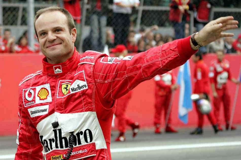 Rubens Barrichello, en sus tiempos con Ferrari.