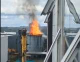 Explosión en tanque de alcohol en zona franca de Buenaventura dejó dos heridos